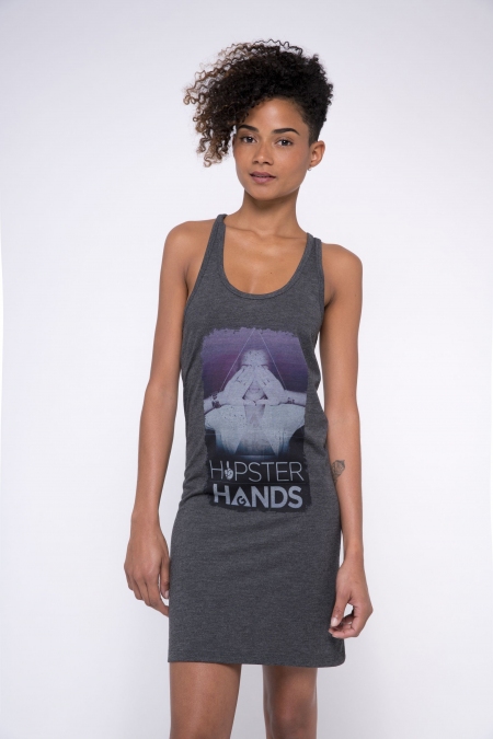 HIPSTER HANDS MINI DRESS