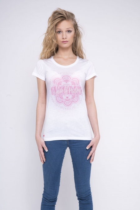 PINK FLOWER TEE