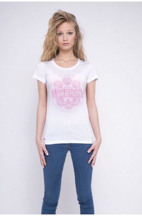 PINK FLOWER TEE